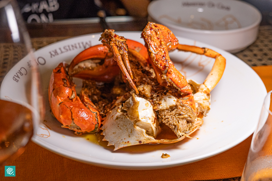 Ministry Of Crab- Garlic Chilli Crab