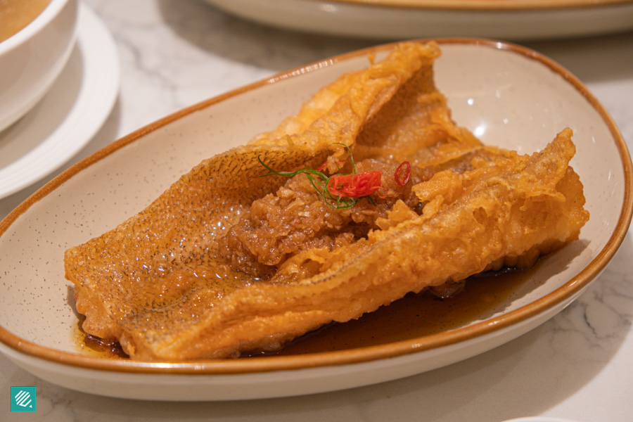 Song Fa Signatures- Fried Flounder Fish with Superior Sauce