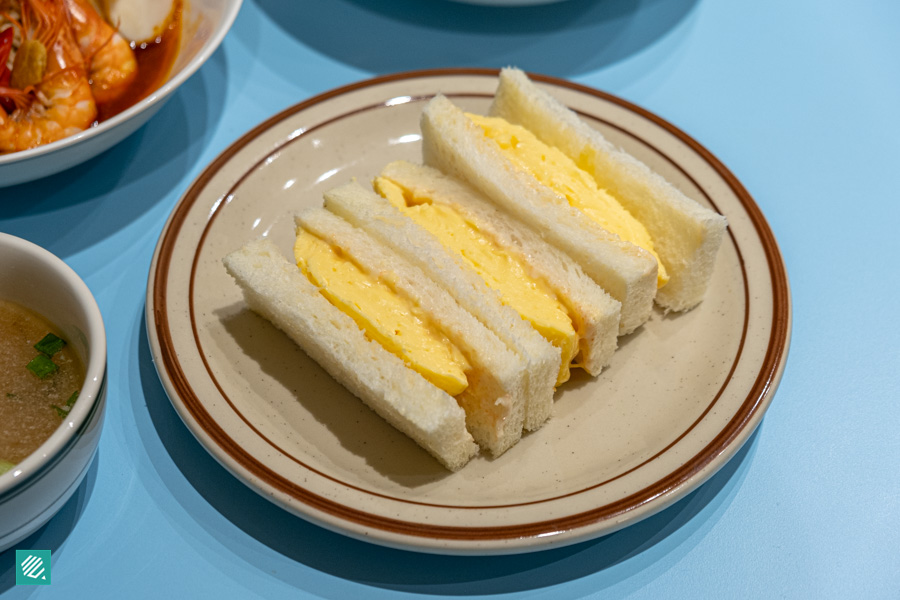Toast Box- Mentaiko Egg Sando 