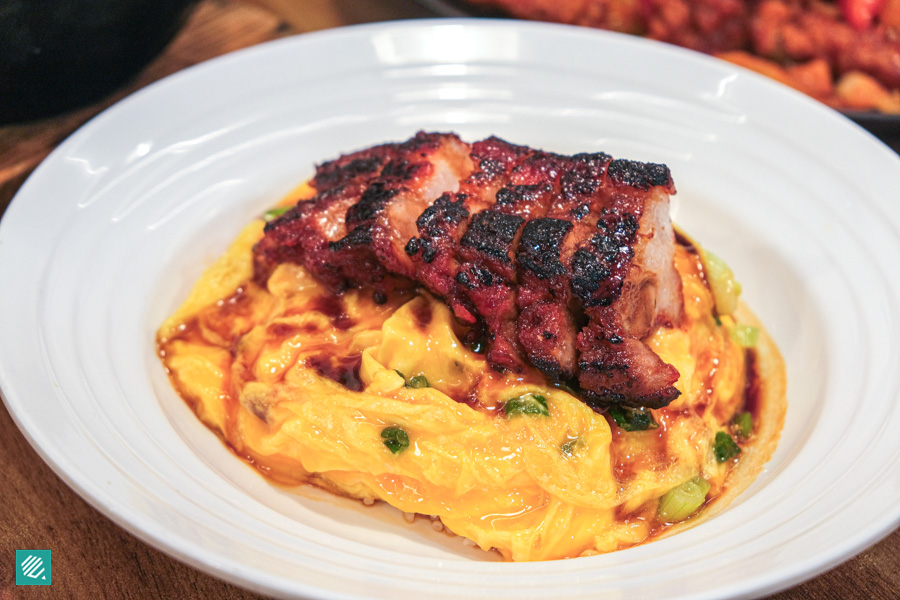 Hong Kong Cha Kee- Homemade Roasted Char Siu & Scrambled Egg On Rice