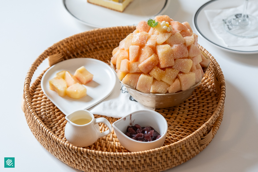 Peach Bingsu Rafre Fruit (Summer)