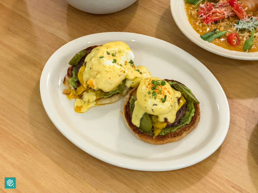 Wagyu Slider Eggs Benedict