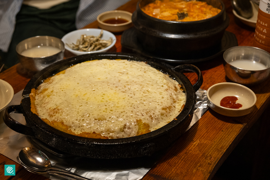 Best Cheese Potato Pancake in Seoul