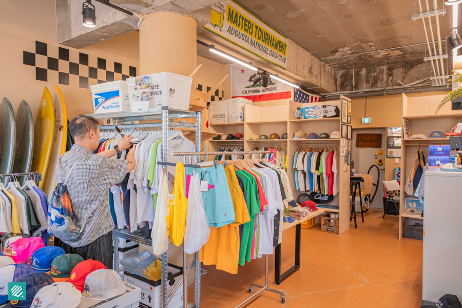 Secret Surf Shop Club (SSSC), a surf merchandise store in Yangyang