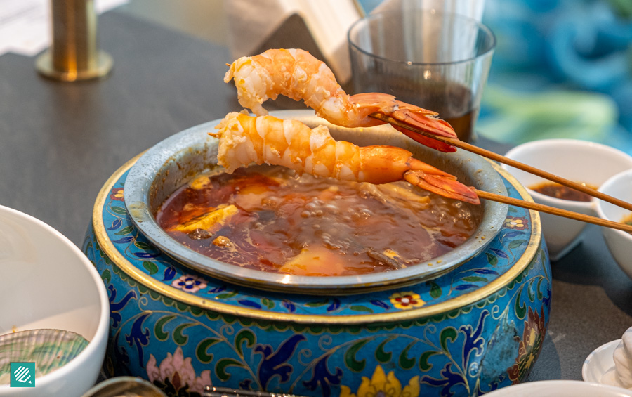 Chamoon Hot Pot- Tiger Prawn 2 