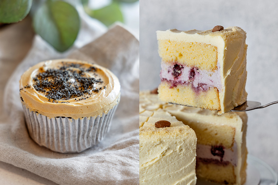 Desserts at The Marmalade Pantry