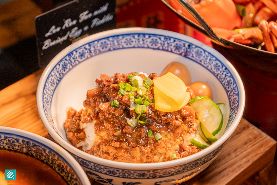 Ginger at PARKROYAL on Beach Road- Lu Rou Fan with Minced Beef