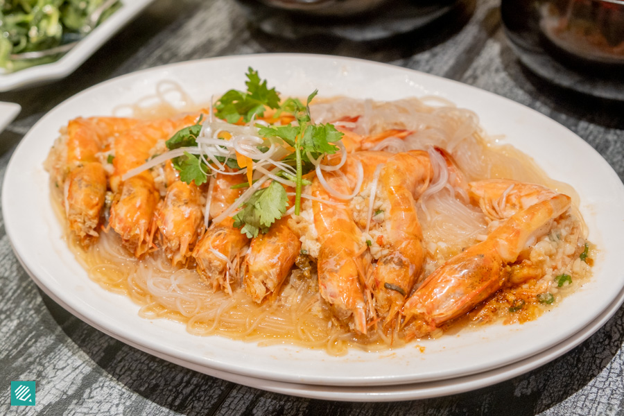 Lao Huo Tang- Garlic Prawn With Vermicelli