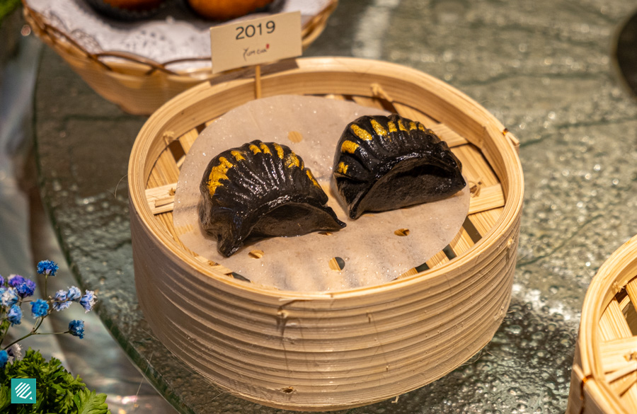 Yum Cha- Black Garlic Shrimp Dumpling