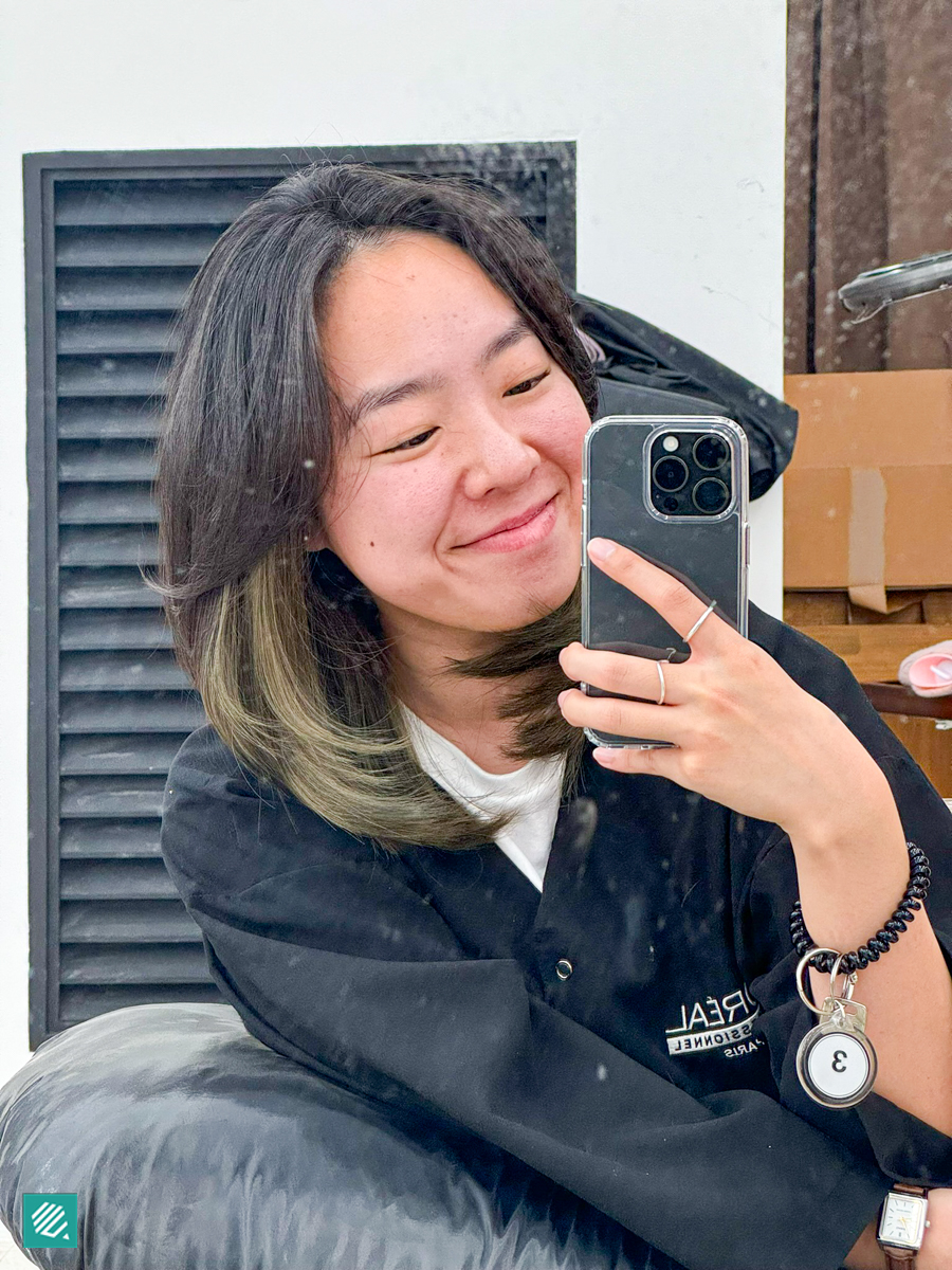 Results after the Korean scalp treatment