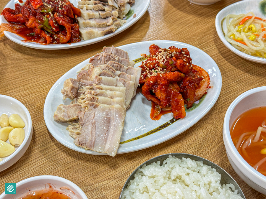 $10 Bossam lunch set at Samhae Jip