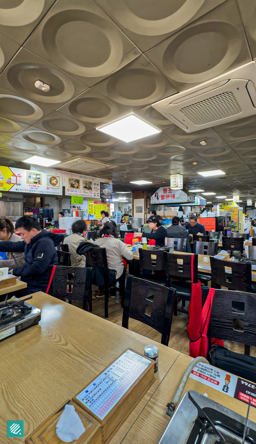 Local restaurant in Suwon