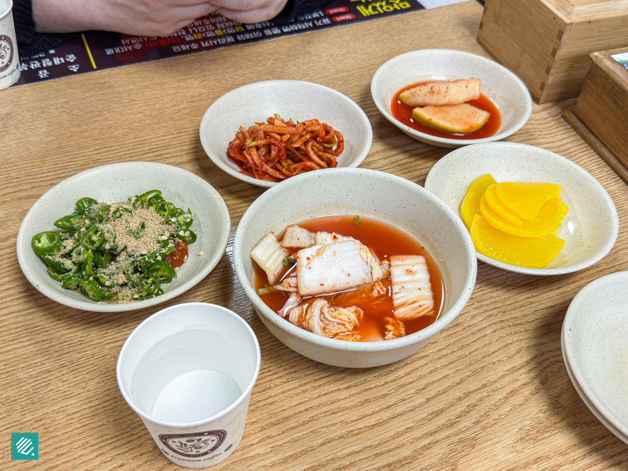 Banchan at Wonjo Mom