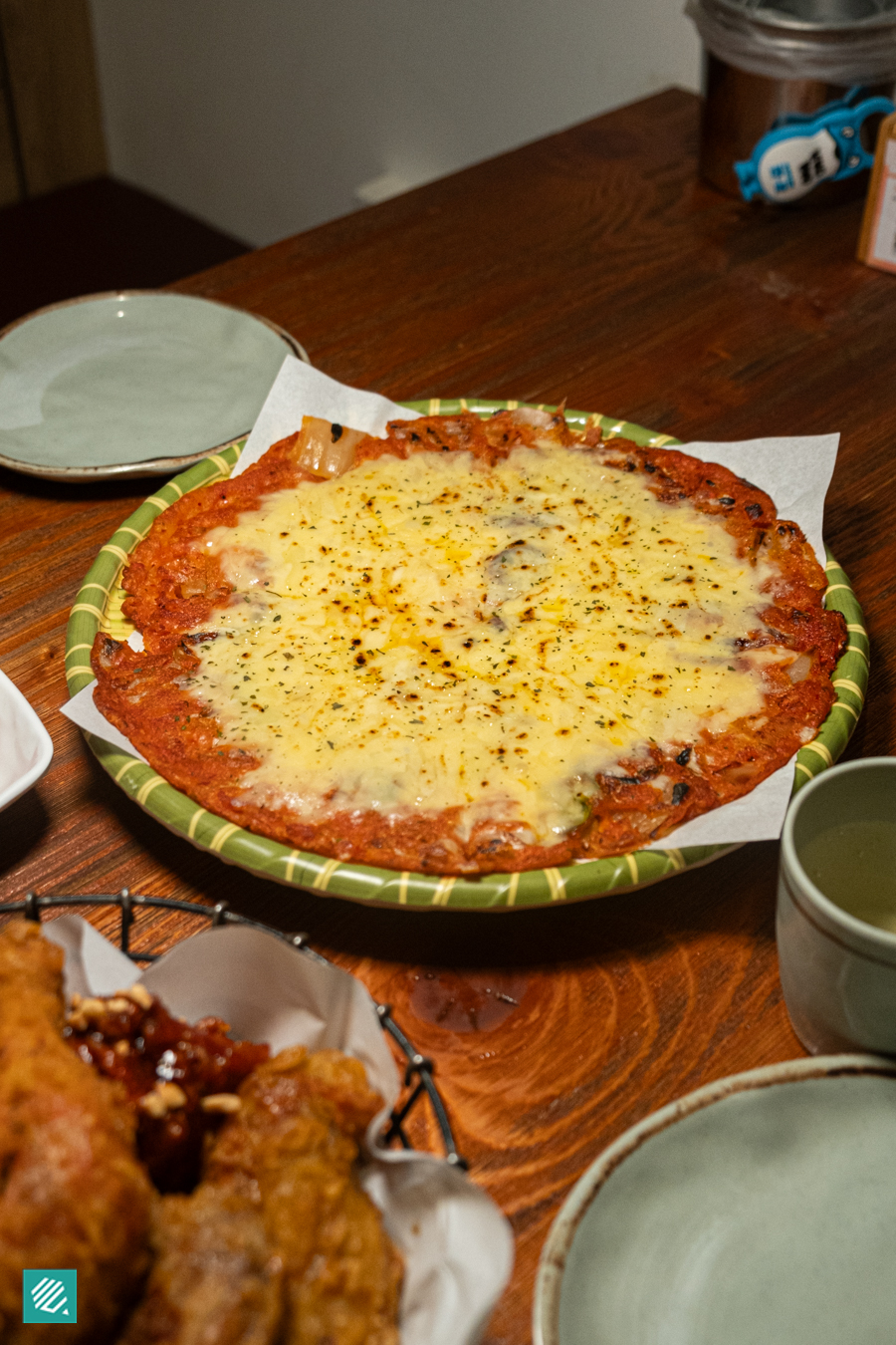 Kimchi Cheese Pancake