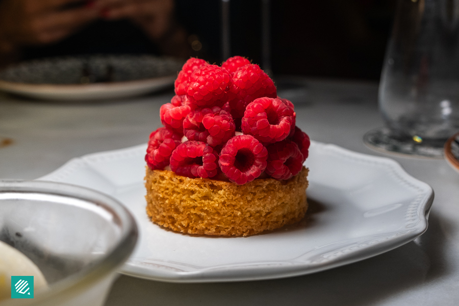 Raspberry Tart Sable