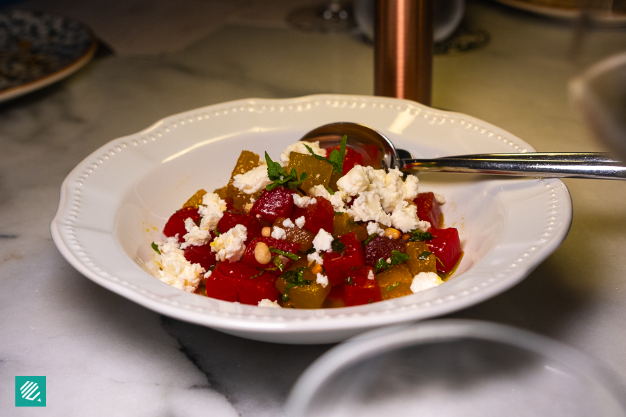 Watermelon Feta Mint Salad