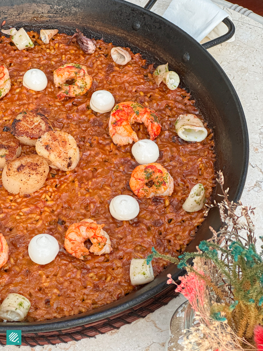 Seafood Senyoret Paella