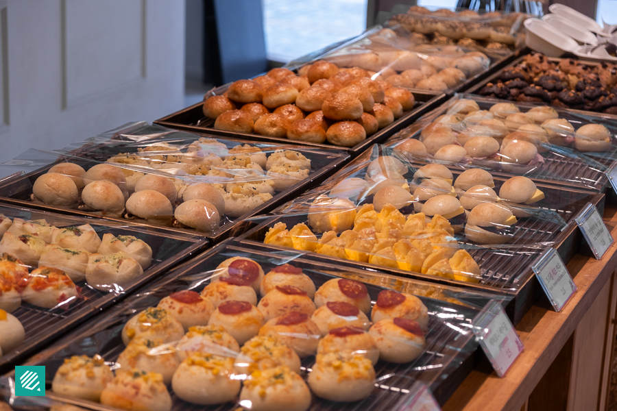 Bite Sized Bagels in Seoul