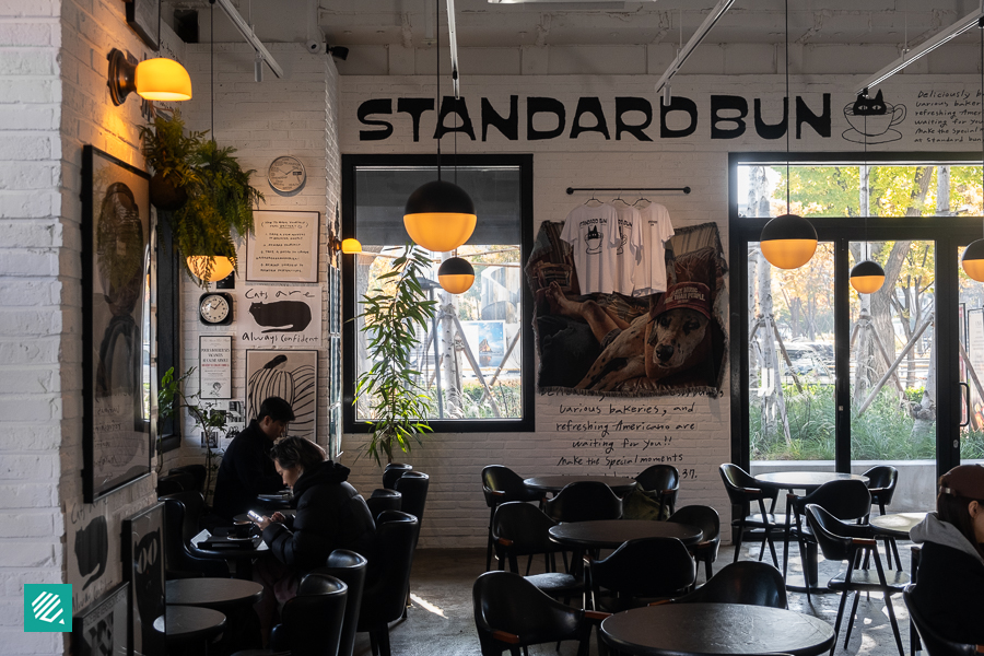 Interior of Standard Bun