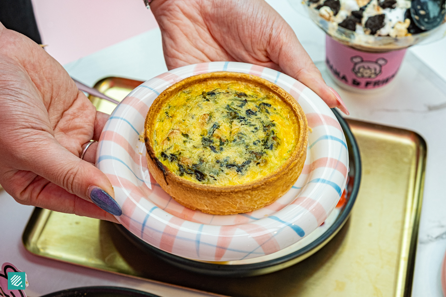 Salmon Quiche