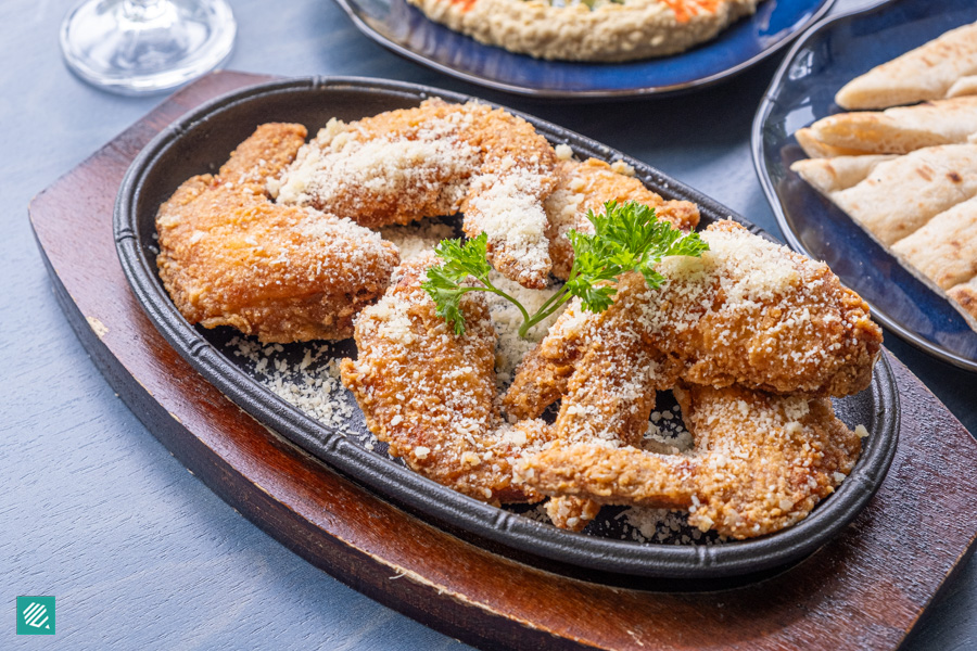 Palm Garden- Garlic Parmesan Wings