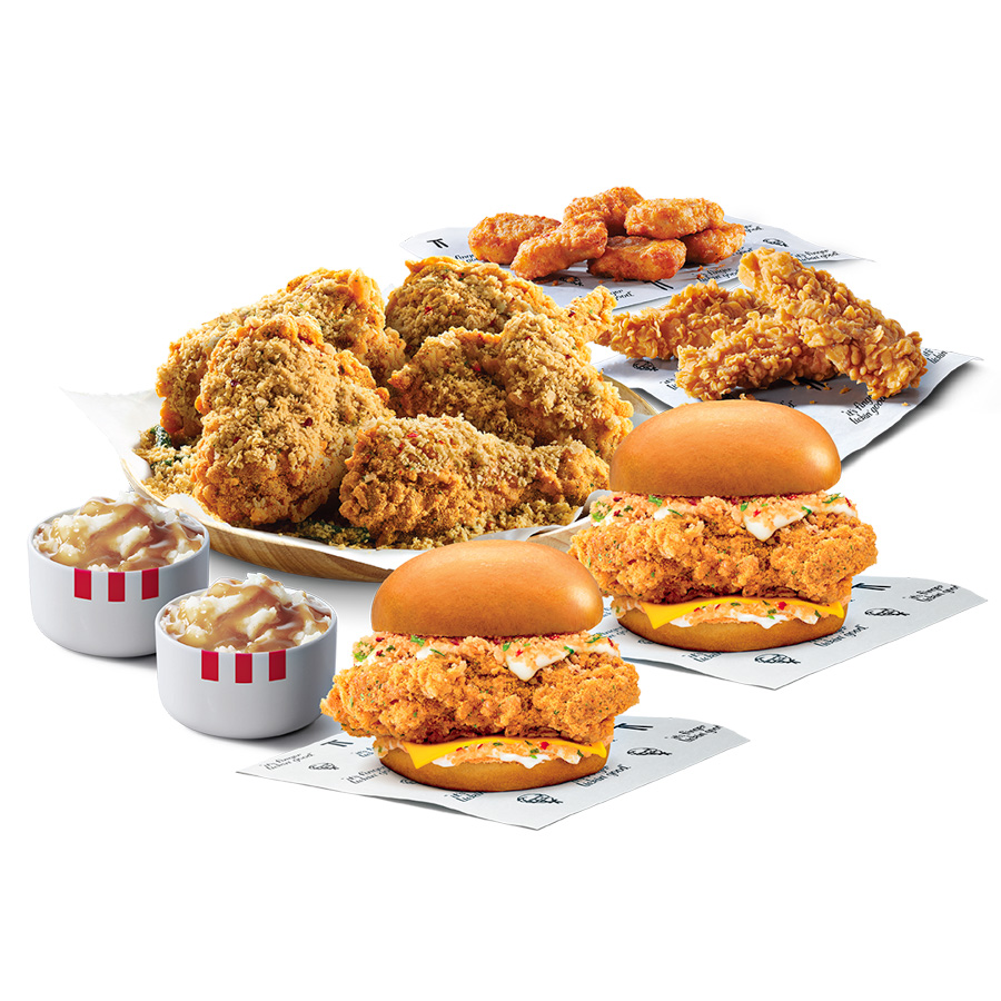 Chinese New Year 2025- KFC Cereal Chicken Family Feast