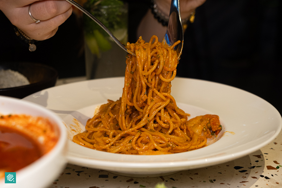 Toowomba Prawn Pasta