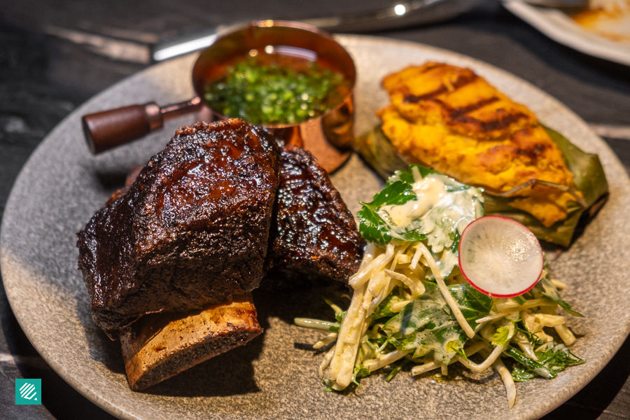 72H Birria Sticky Beef Ribs with Cornbread