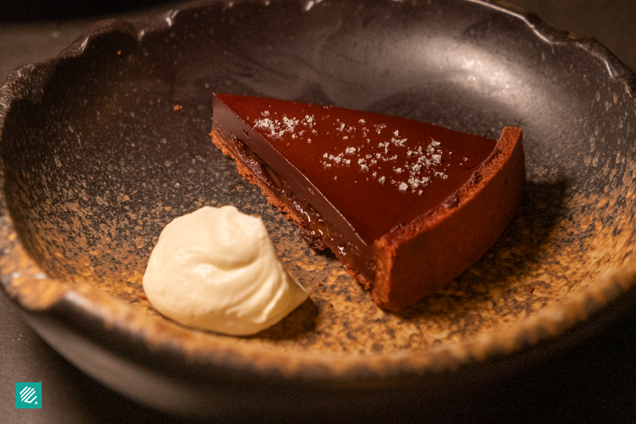 Balinese Dark Chocolate Tart