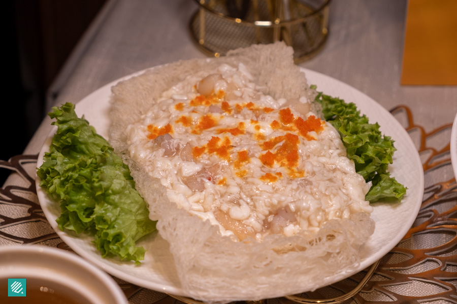 Dian Xiao Er Prestige- Stir-fried Egg White with Seafood 