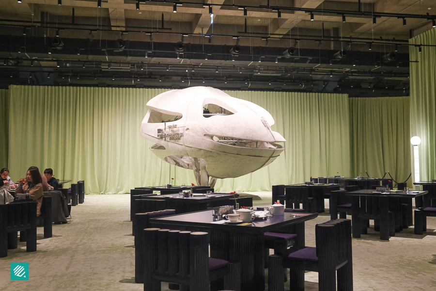 Interior of NUDAKE Teahouse Seongsu