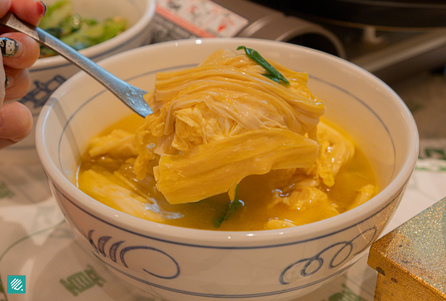 Nong Geng Ji- Beancurd Skin with Egg