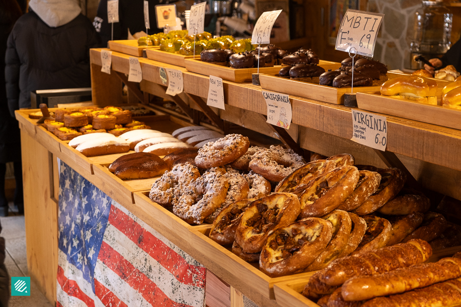 What A Bread Yongsan Bakes on Display