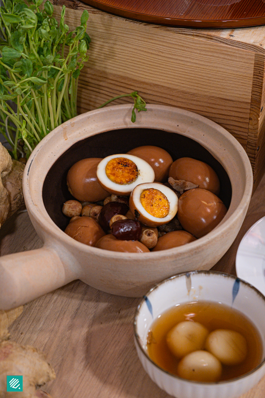 Stella’s Handmade Rice Ball with Ginger Soup