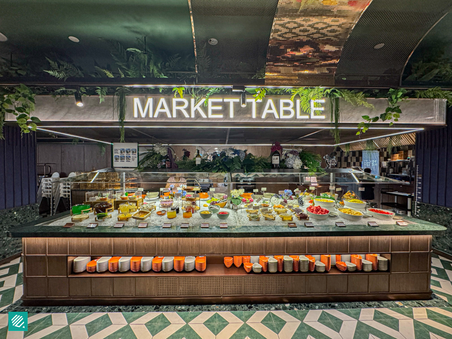 Market Table at Dolar Shop Singapore