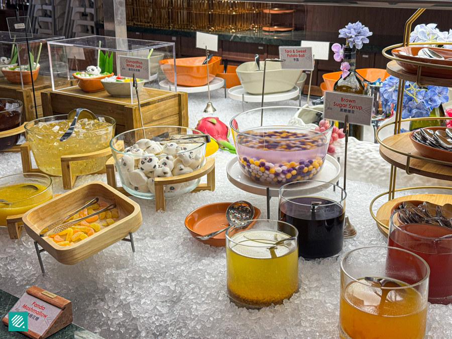 Dessert bar at the Market Table