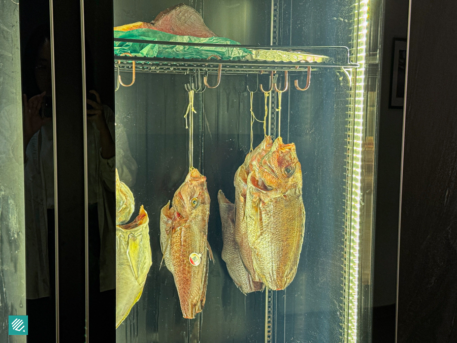 Dry aged fish in Equatorial