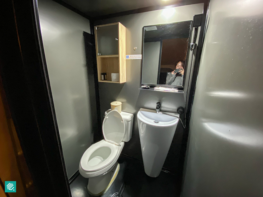 Toilet at In Hue Glamping