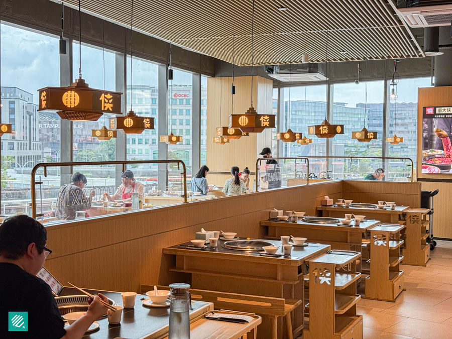 Seating area at Shu Da Xia 