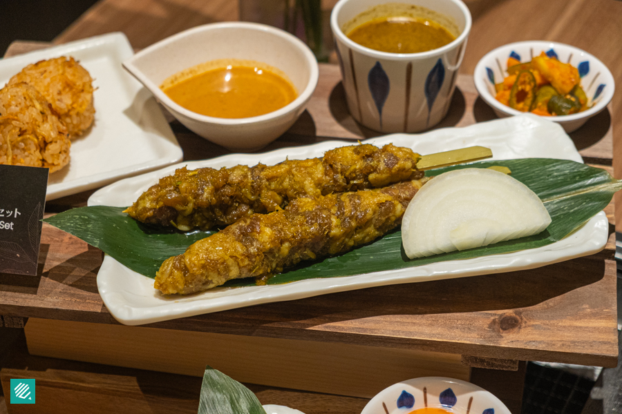 Satay Beef Kushi Set 