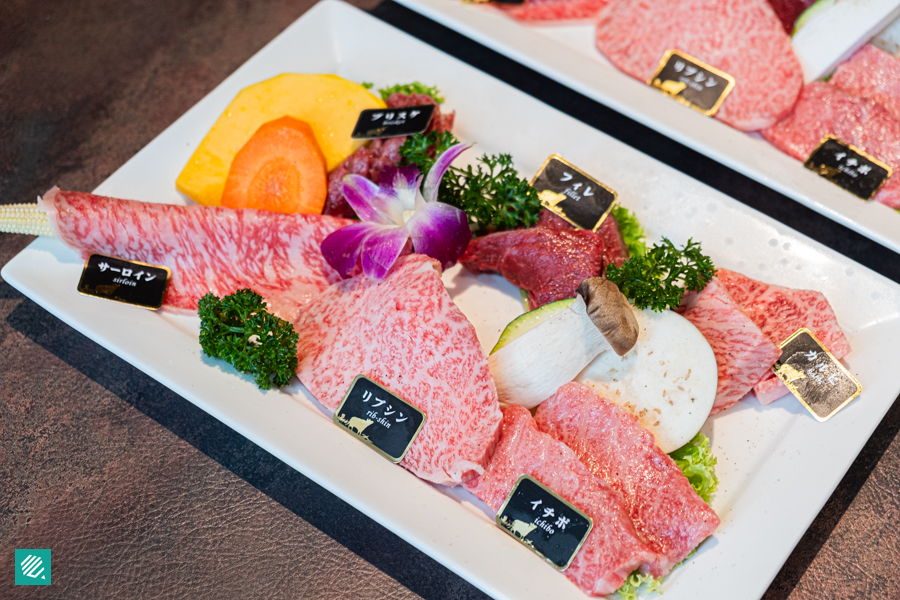 Yakiniku Gyubei Meat Platter
