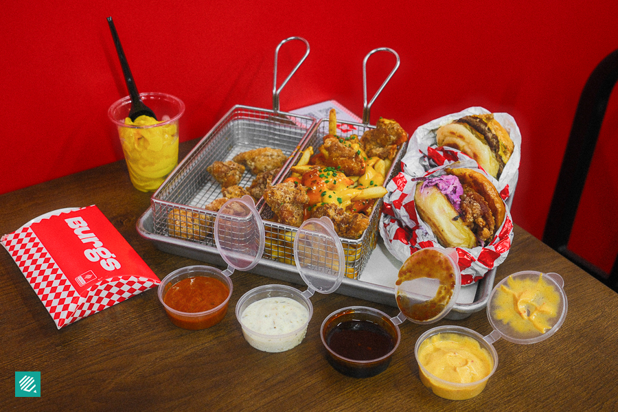 Food at Burgs Singapore