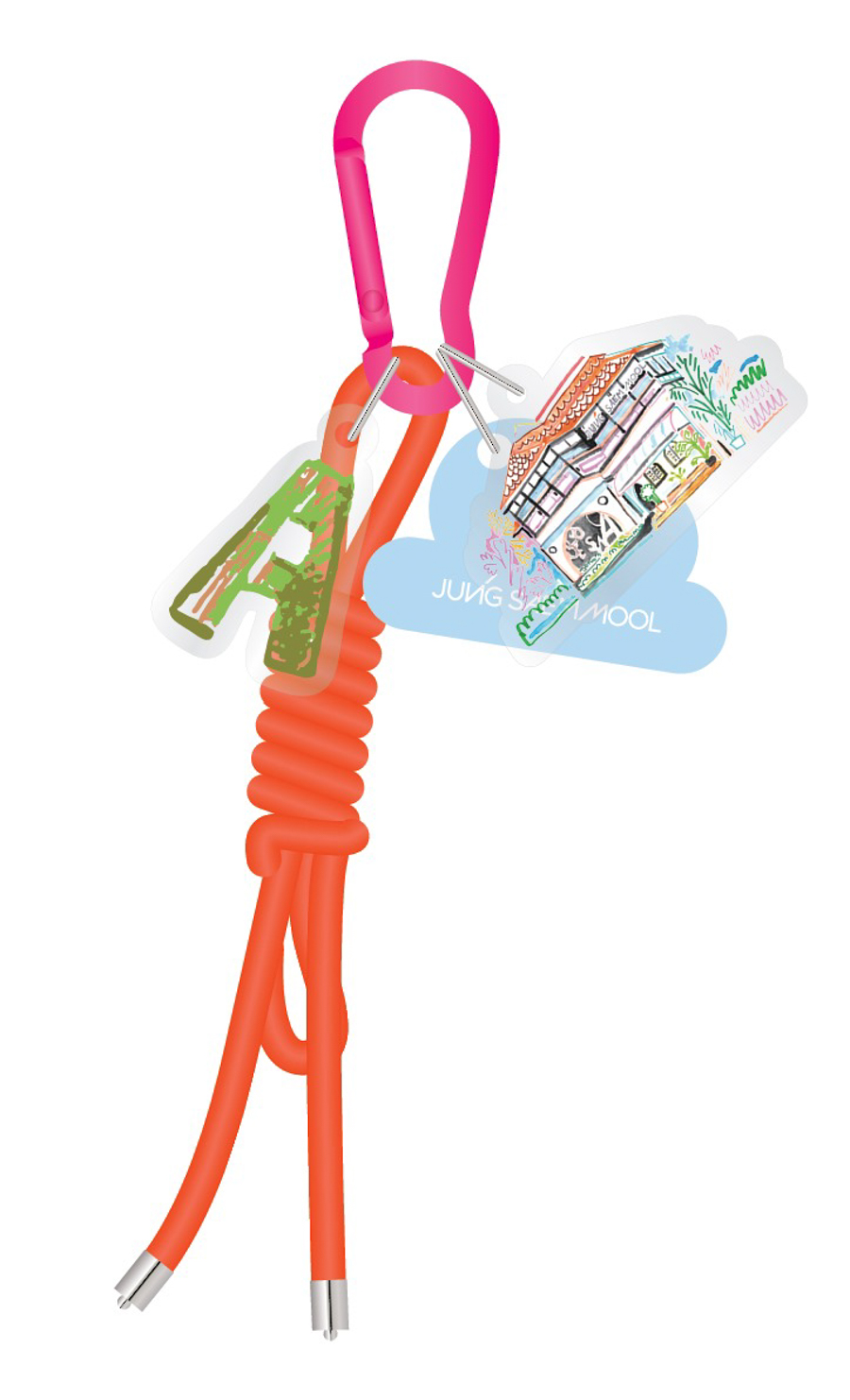 JUNGSAEMMOOL Anniversary Keychain