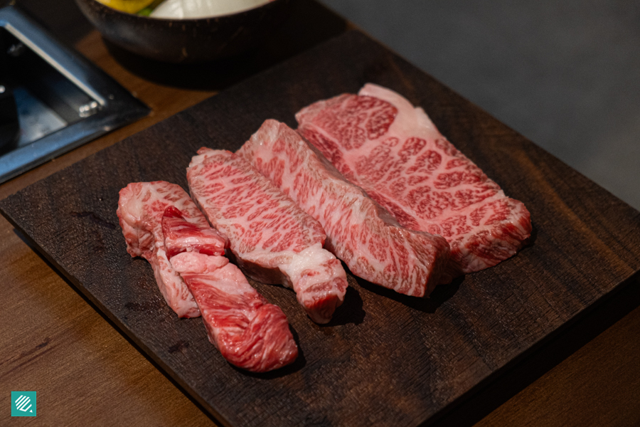 A5 Wagyu K-BBQ at Gangnam Ok
