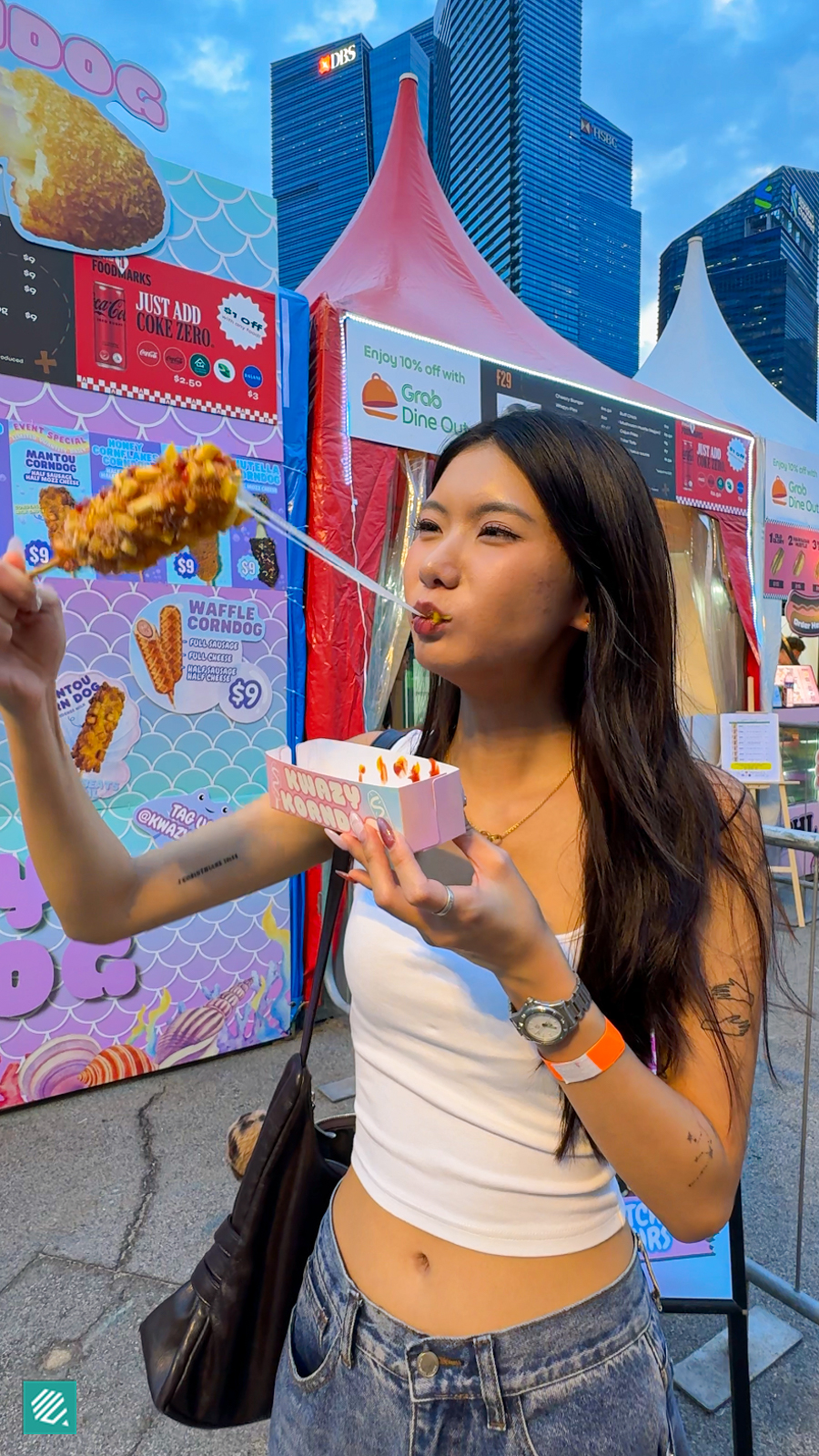 Korean cheesy corndog