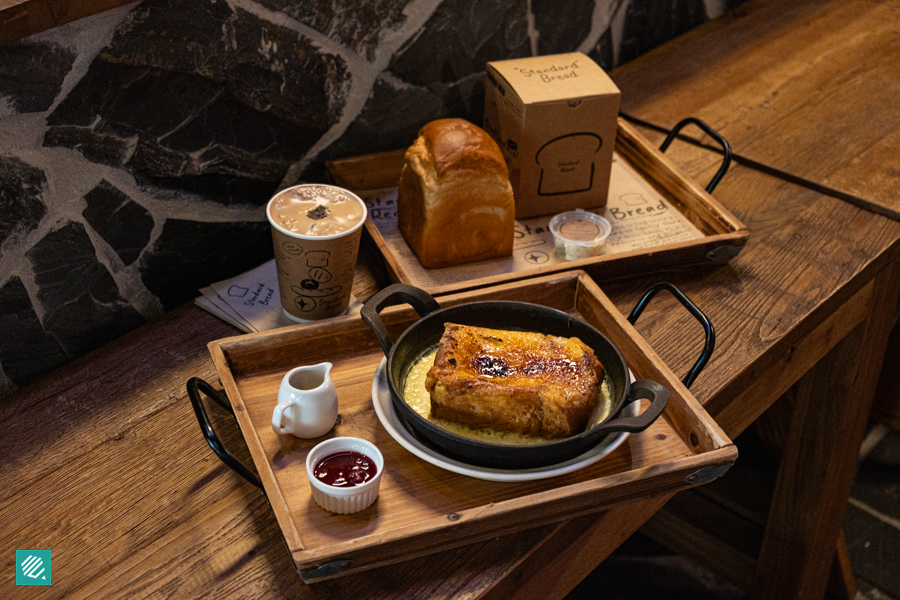 Standard Bread Seongsu food
