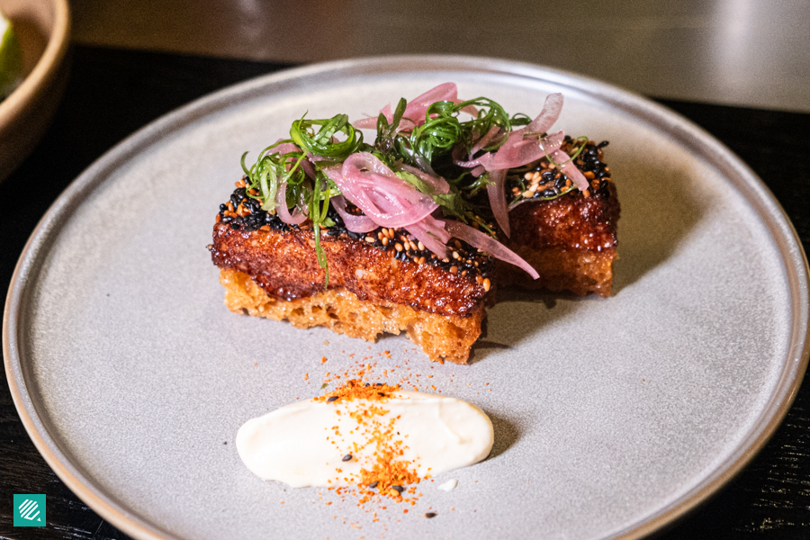 One Prawn & Co Prawn Toast and Aioli