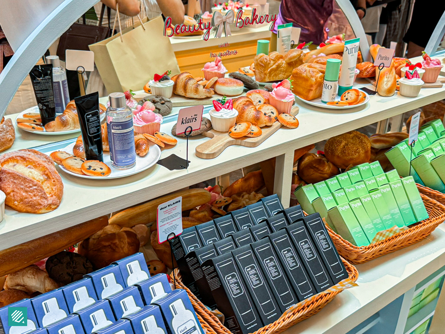 klairs and beplain Korean brands in Beauty Bakery Pop-Up