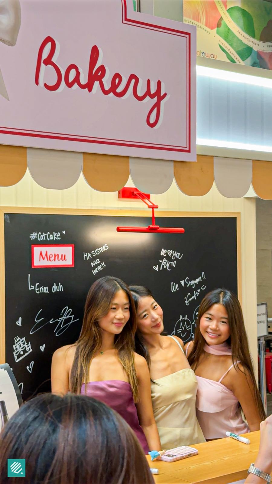 The Ha Sisters in Singapore at Beauty Bakery Pop-Up