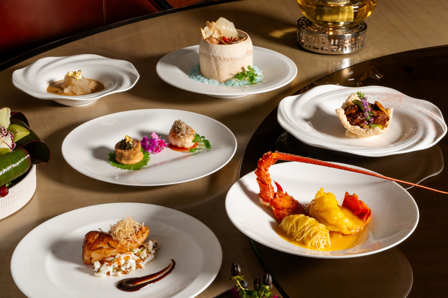 Chef Alan Chan and Chef Alec Khoo menu at Jiang Nan Chun